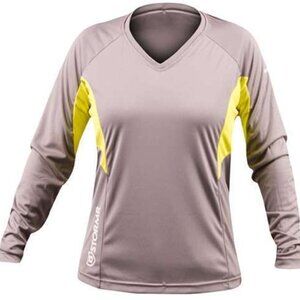 Stormr ~ new ~Women’s Long Sleeve 50+ Shield V -Neck Shirt in size 14